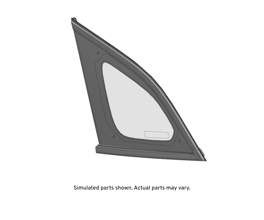 GM Genuine Parts Driver Side Quarter Window