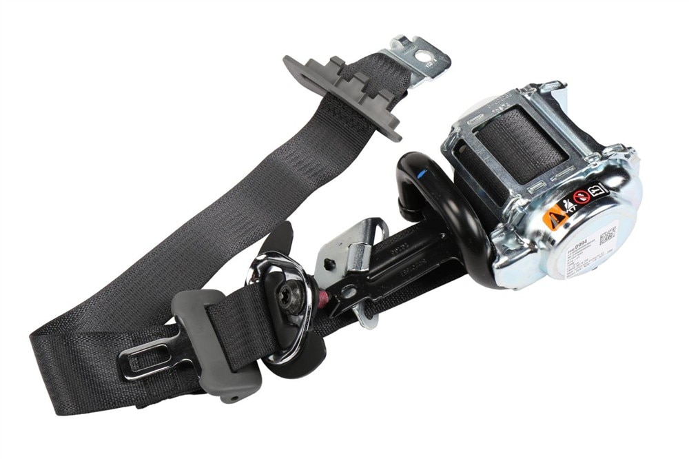 GM Genuine Parts Black Front Driver Side Seat Belt Retractor
