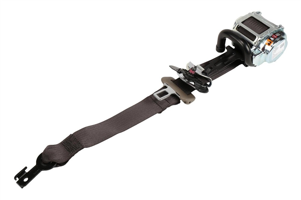 GM Genuine Parts Cocoa Front Driver Side Seat Belt Retractor