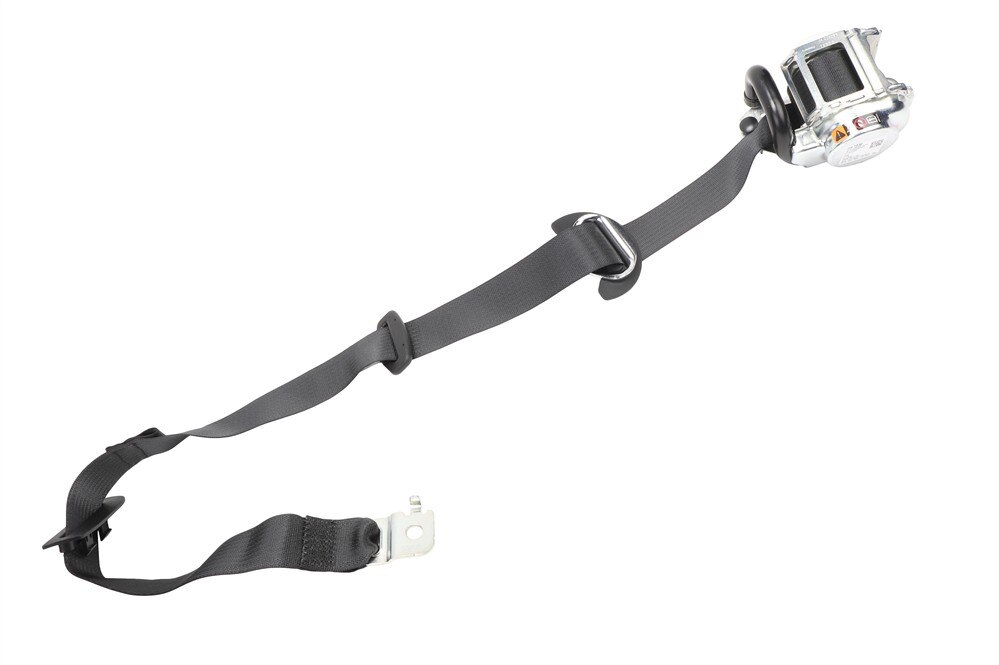 GM Genuine Parts Black Front Passenger Side Seat Belt