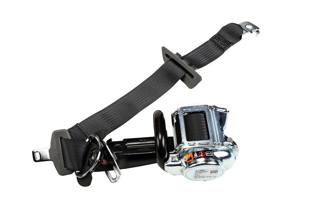 GM Genuine Parts Jet Black Passenger Side Seat Belt