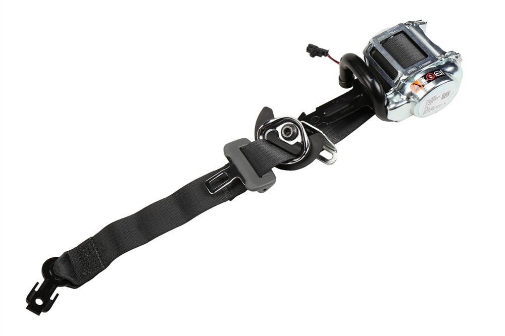 GM Genuine Parts Jet Black Passenger Side Seat Belt