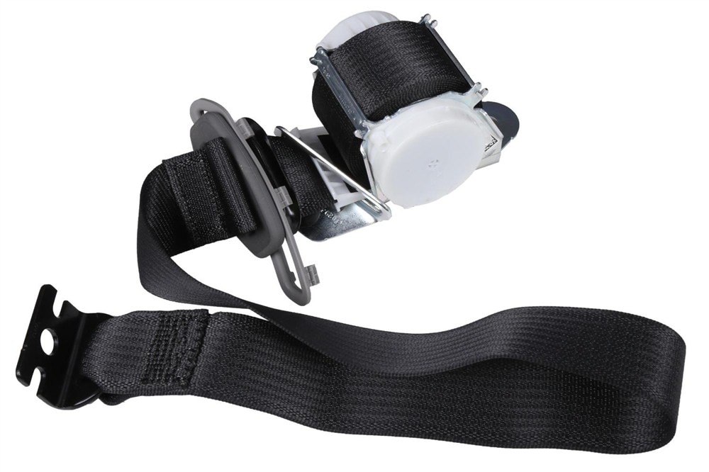 GM Genuine Parts Jet Black Passenger Side Seat Belt