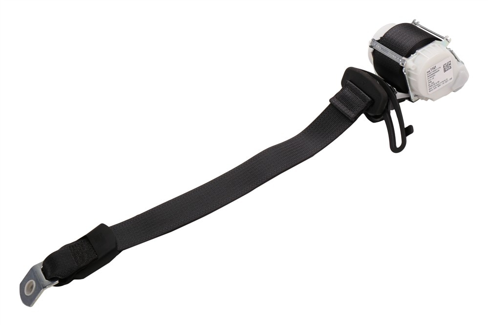 GM Genuine Parts Black Rear Passenger Side Seat Belt