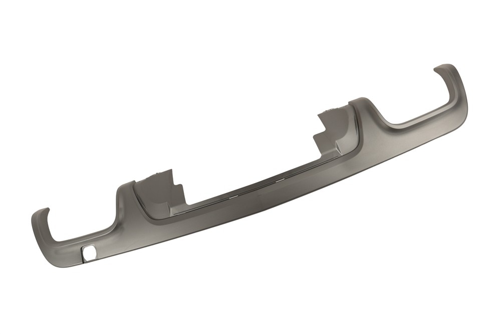 GM Genuine Parts Silver Rear Bumper Valance Panel