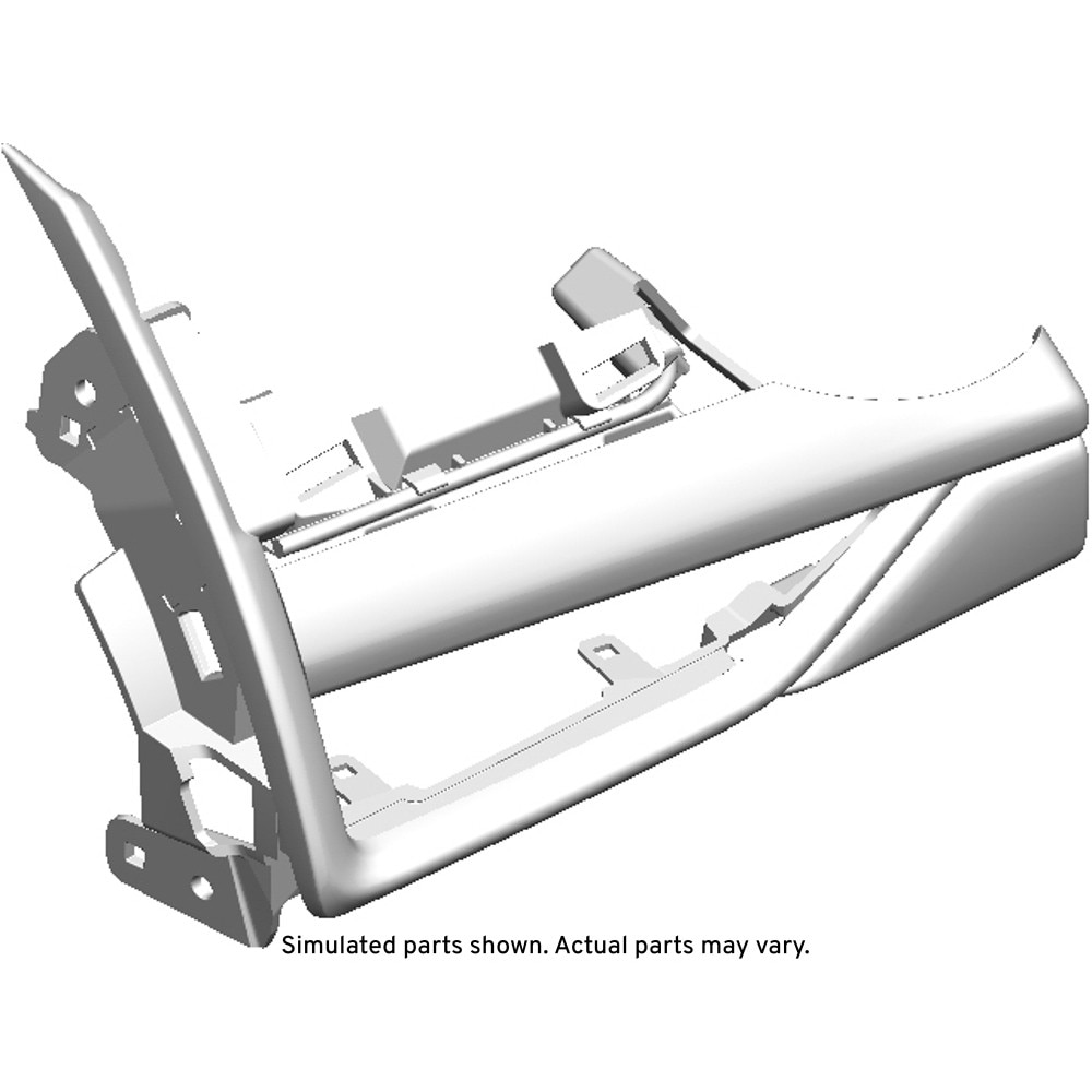 GM Genuine Parts Linear Galaxy Driver Side Instrument Panel Trim Plate Applique