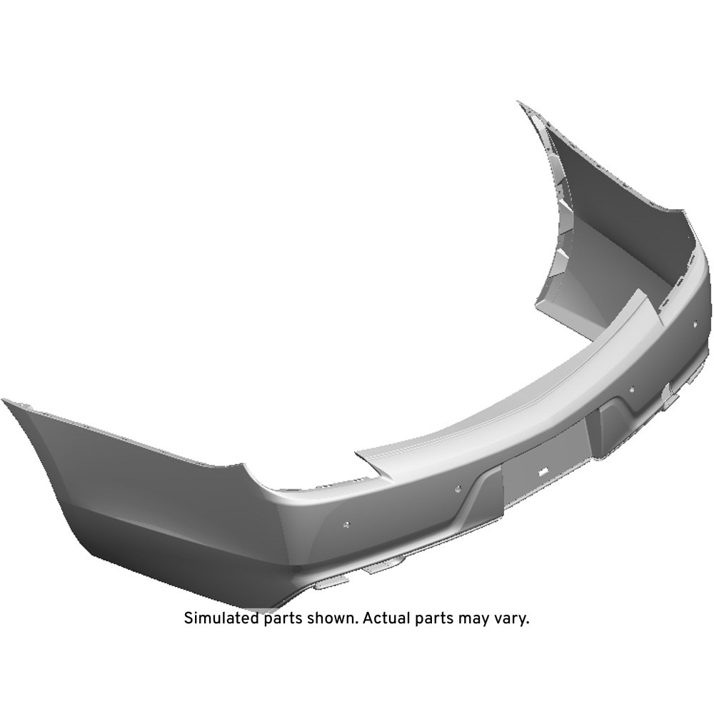 GM Genuine Parts Rear Upper Bumper Cover