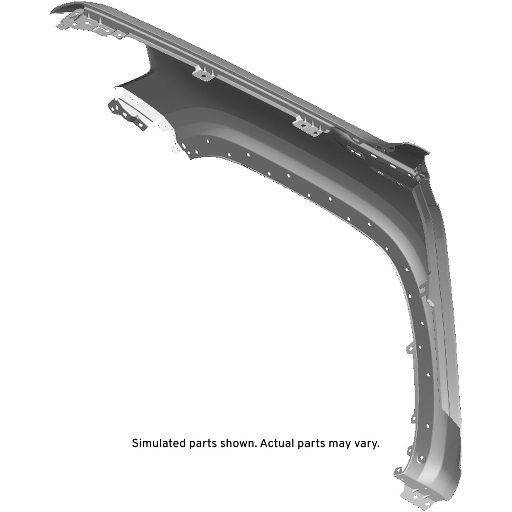 GM Genuine Parts Front Passenger Side Fender