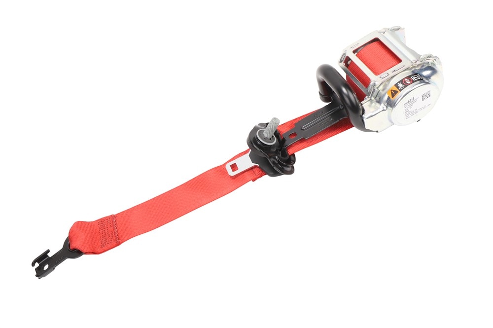 GM Genuine Parts Torch Red Front Driver Side Seat Belt Retractor