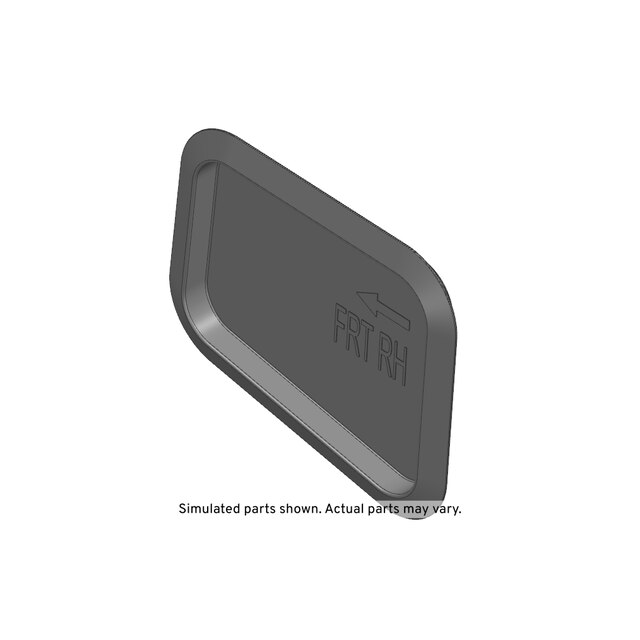 GM Genuine Parts Passenger Side Door Mirror Nut Access Hole Plug