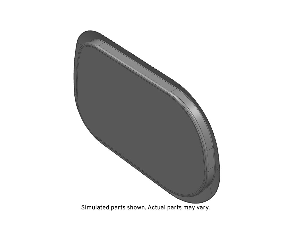 GM Genuine Parts Driver Side Door Mirror Nut Access Hole Plug