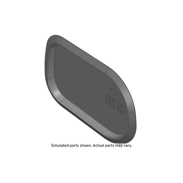 GM Genuine Parts Passenger Side Door Mirror Nut Access Hole Plug