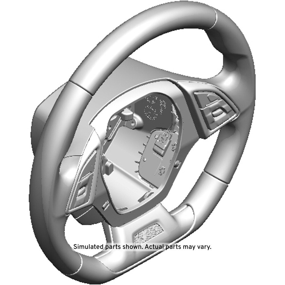 GM Genuine Parts Black Steering Wheel