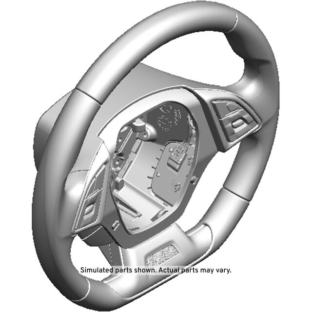 GM Genuine Parts Black Steering Wheel