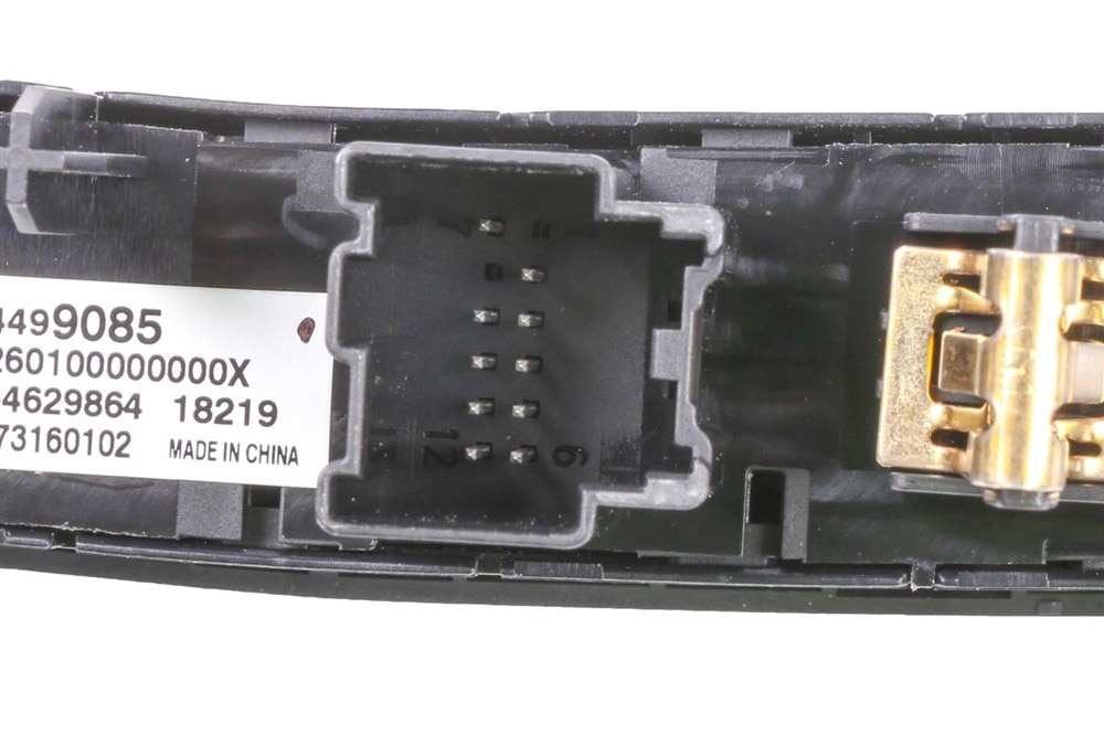GM Genuine Parts Black Hazard Light Switch