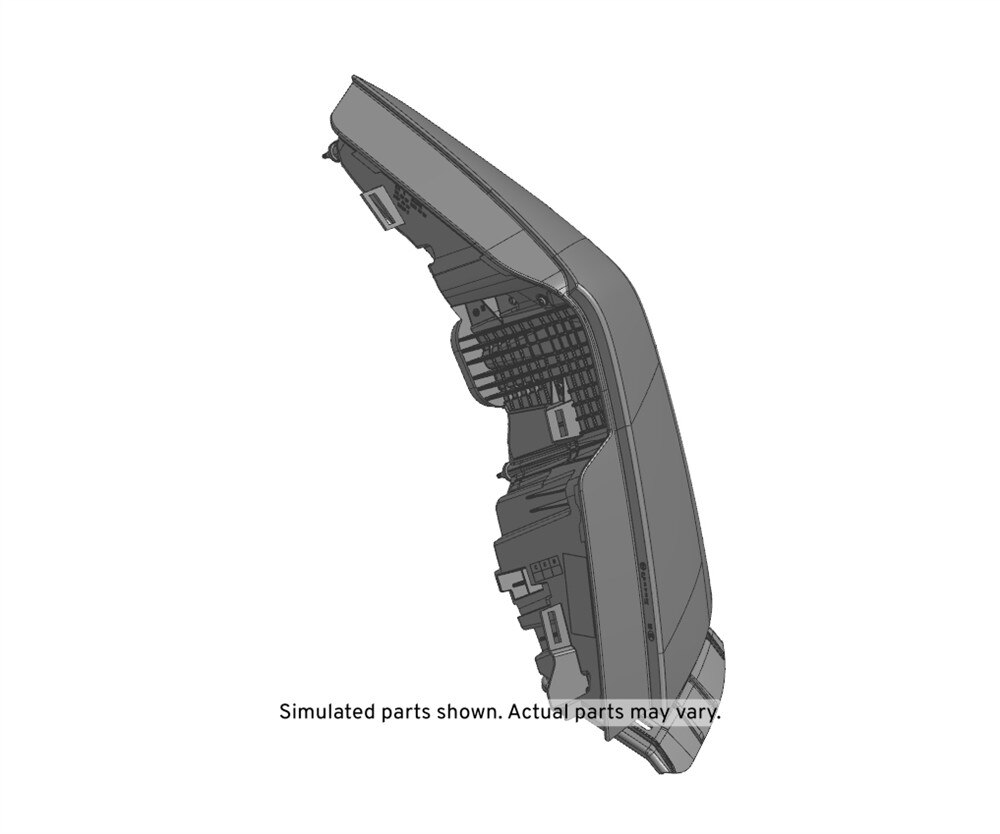 GM Genuine Parts LED Passenger Side Tail Lamp Assembly