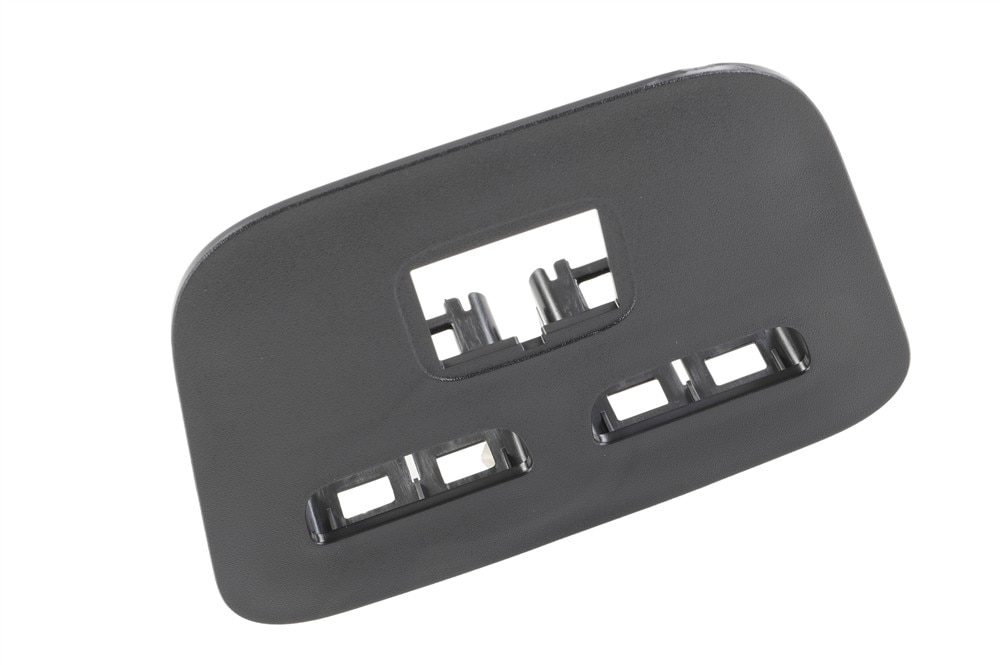 GM Genuine Parts Black Front Floor Console Rear Trim Plate