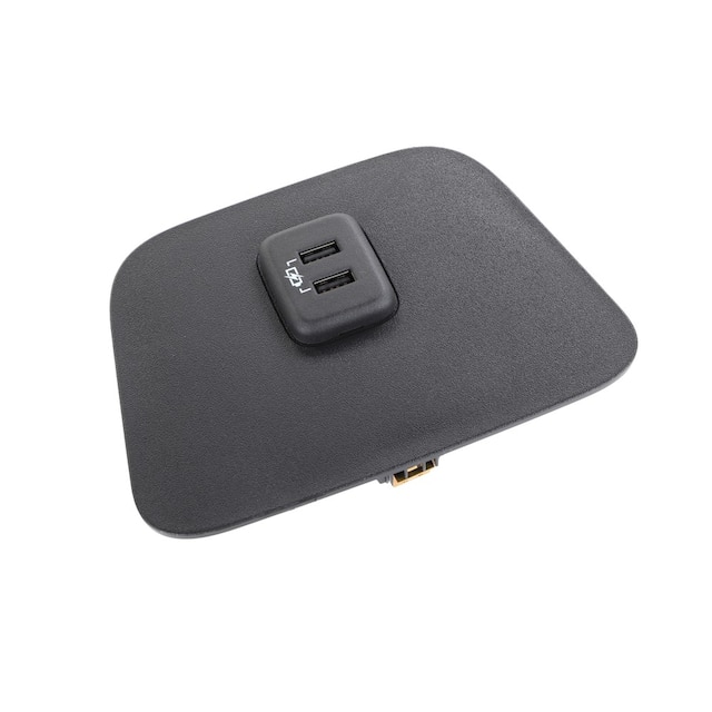GM Genuine Parts Black Front Floor Rear Console Trim Plate