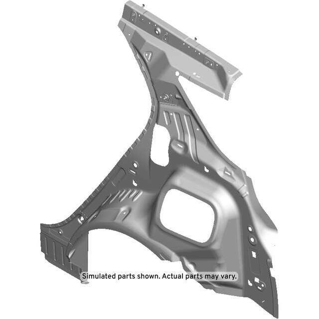 GM Genuine Parts Driver Side Quarter Inner Panel