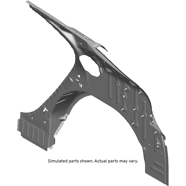 GM Genuine Parts Passenger Side Quarter Inner Panel