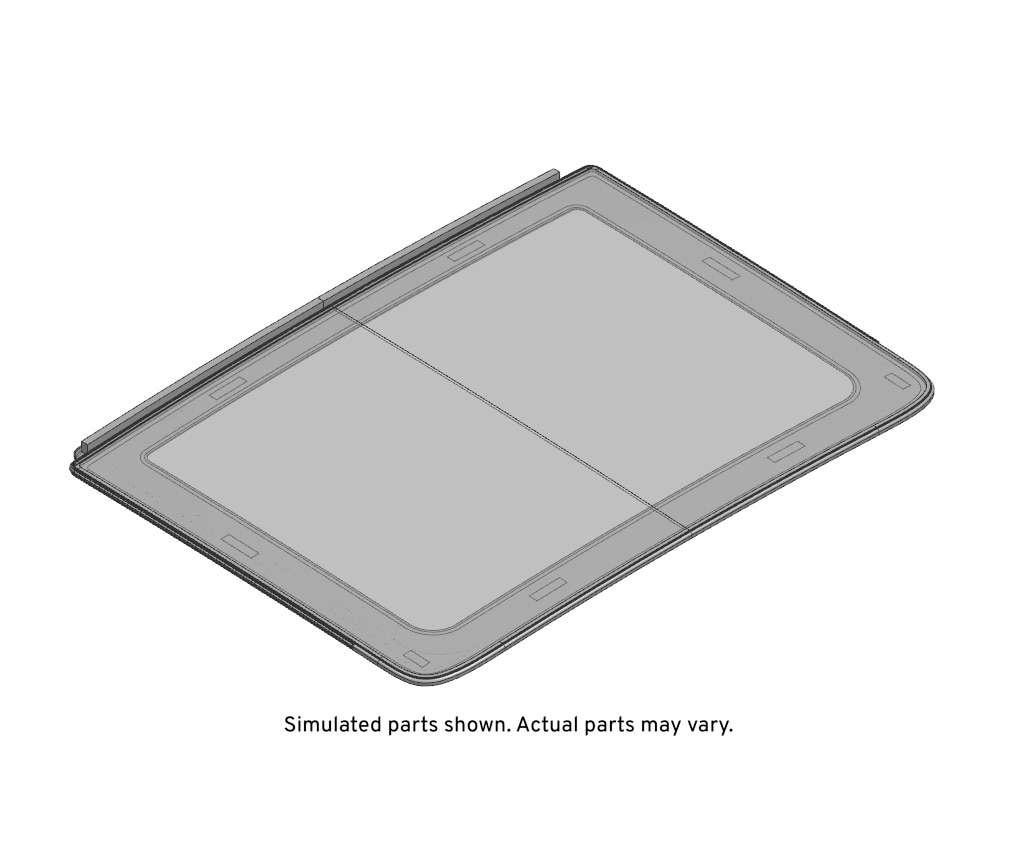 GM Genuine Parts Roof Stationary Window