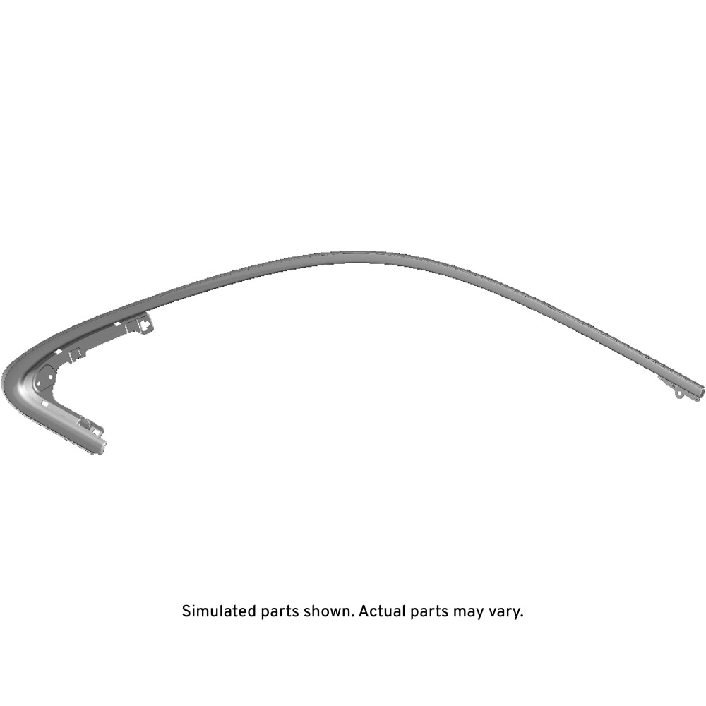 GM Genuine Parts Passenger Side Door Window Molding