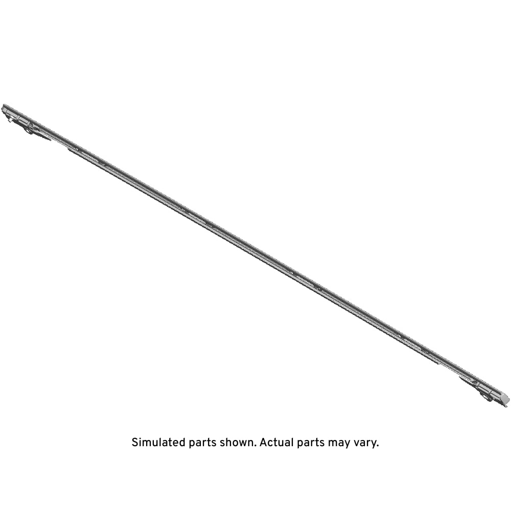 GM Genuine Parts Rear Passenger Side Door Window Upper Reveal Molding