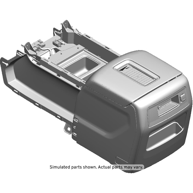 GM Genuine Parts Cocoa Front Floor Console