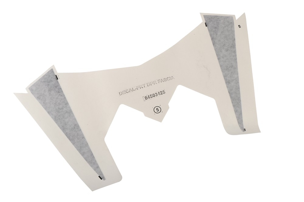 GM Genuine Parts Carbon Flash Front Bumper Fascia Decal