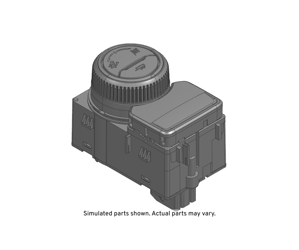 GM Genuine Parts Jet Black Ride Control Switch