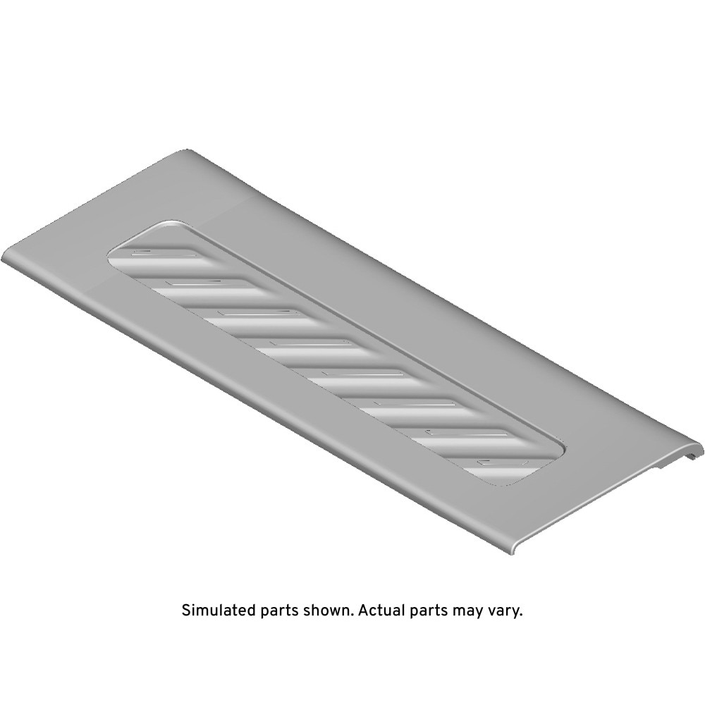 GM Genuine Parts Black Rear Passenger Side Door Sill Garnish Molding