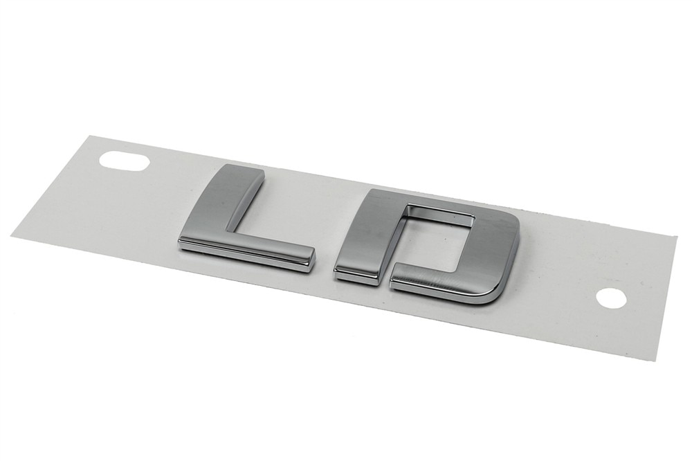 GM Genuine Parts Passenger Side Tailgate Trim Level Name Plate