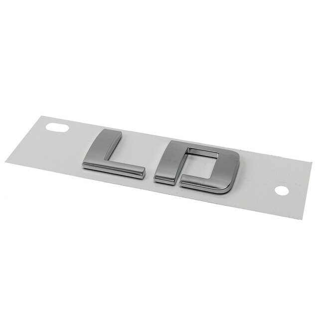GM Genuine Parts Passenger Side Tailgate Trim Level Name Plate
