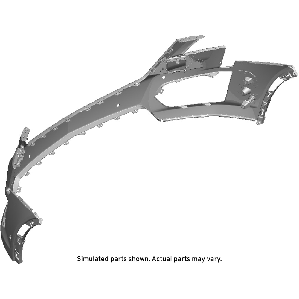 GM Genuine Parts Front Bumper Upper Fascia