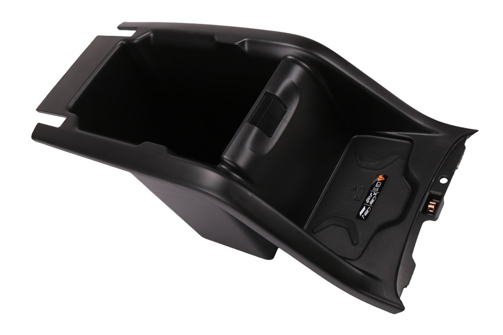 GM Genuine Parts Jet Black Front Floor Console Compartment