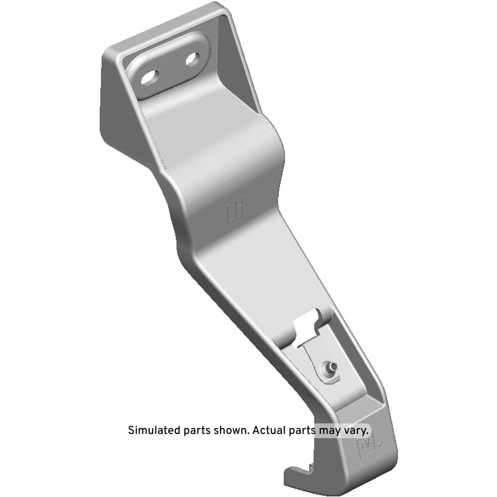 GM Genuine Parts Rear Driver Side Bumper Lower Fascia Bracket