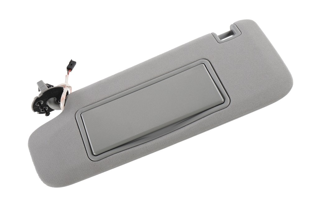 GM Genuine Parts Light Ash Gray Driver Side Sunshade