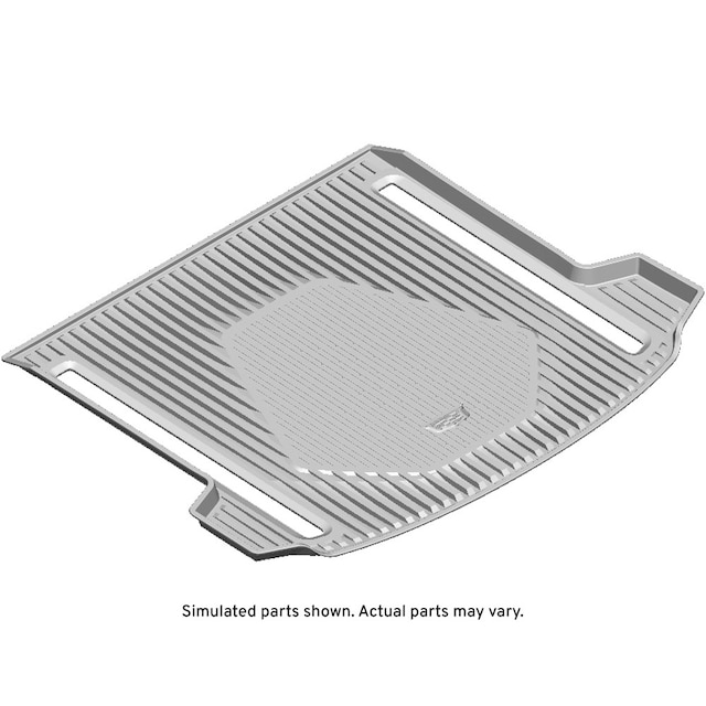 GM Genuine Parts Black Rear Compartment Floor Stowage Compartment Tray ...
