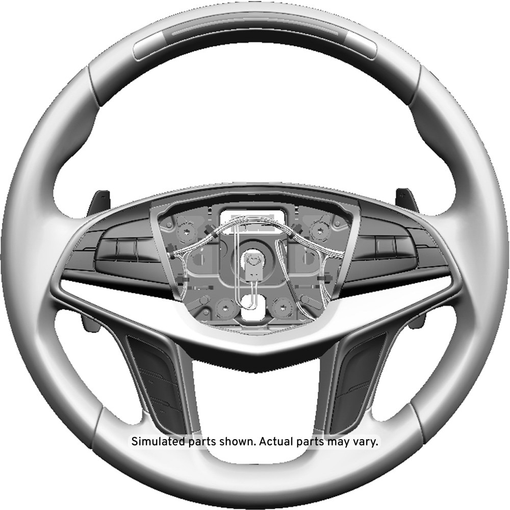 GM Genuine Parts Black Steering Wheel