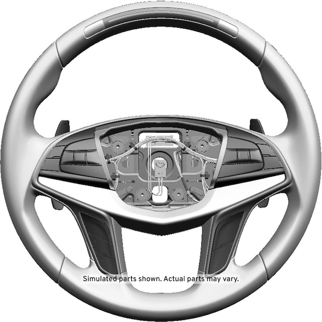 GM Genuine Parts Black Steering Wheel