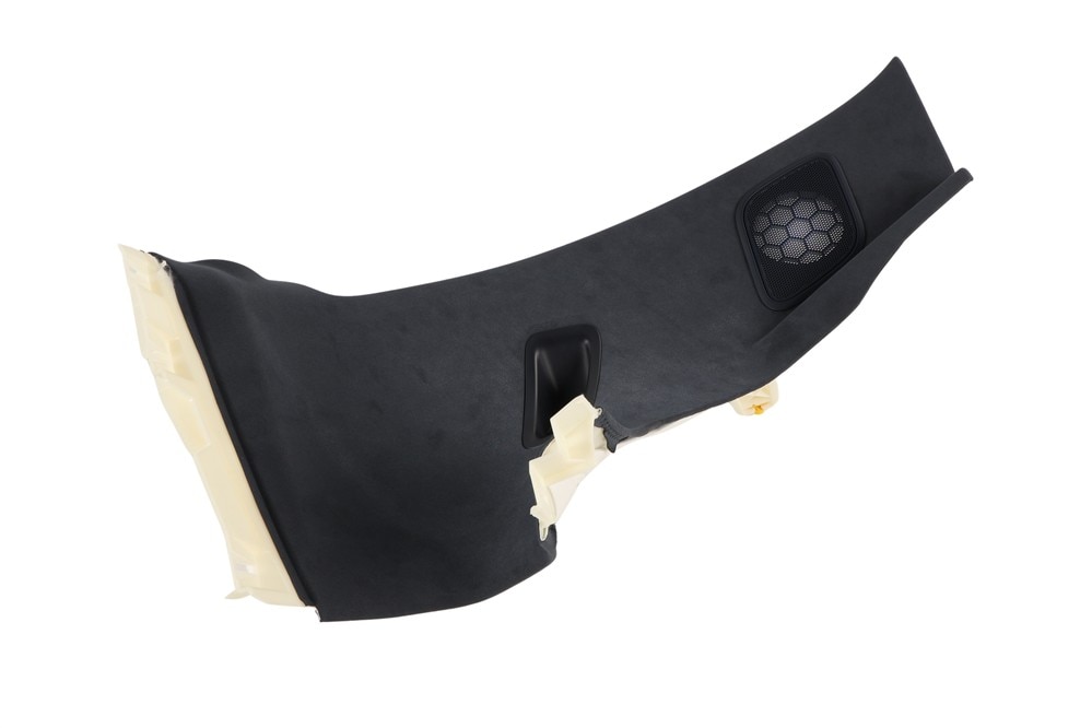 GM Genuine Parts Blue Driver Side Quarter Window Trim Finish Panel