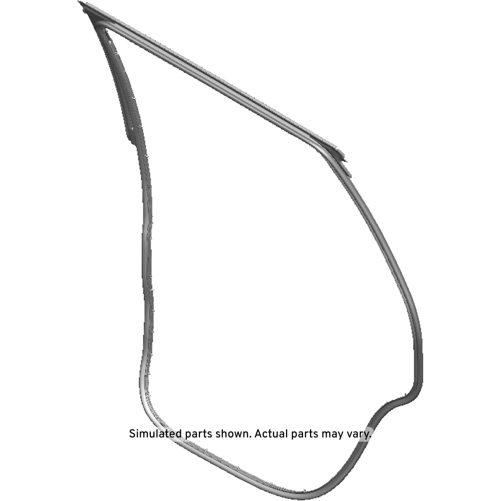 GM Genuine Parts Rear Passenger Side Door Weatherstrip