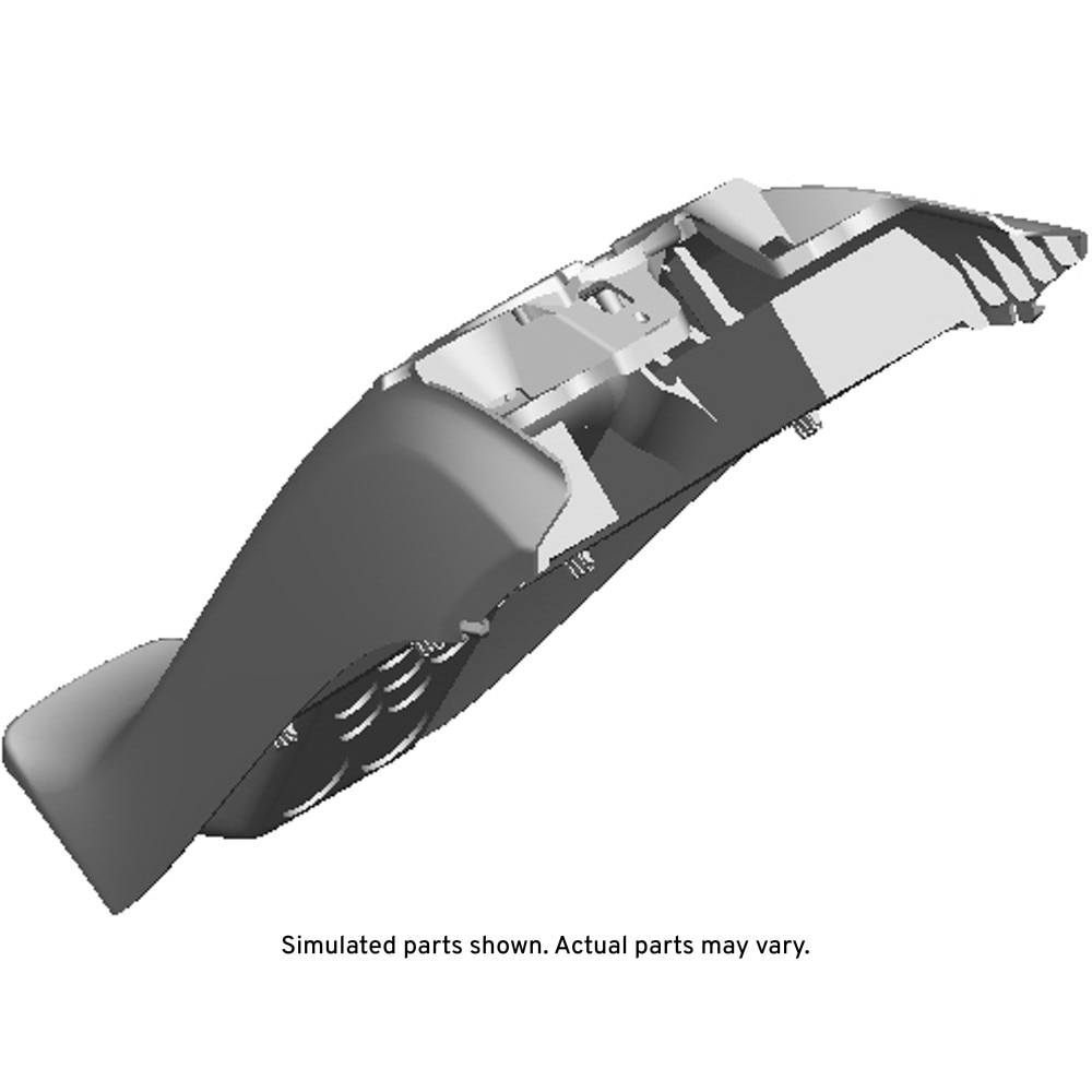 GM Genuine Parts Black Rear Compartment Closeout Panel