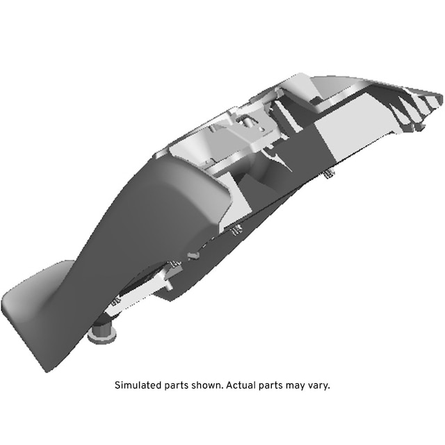 GM Genuine Parts Tan Rear Compartment Closeout Panel