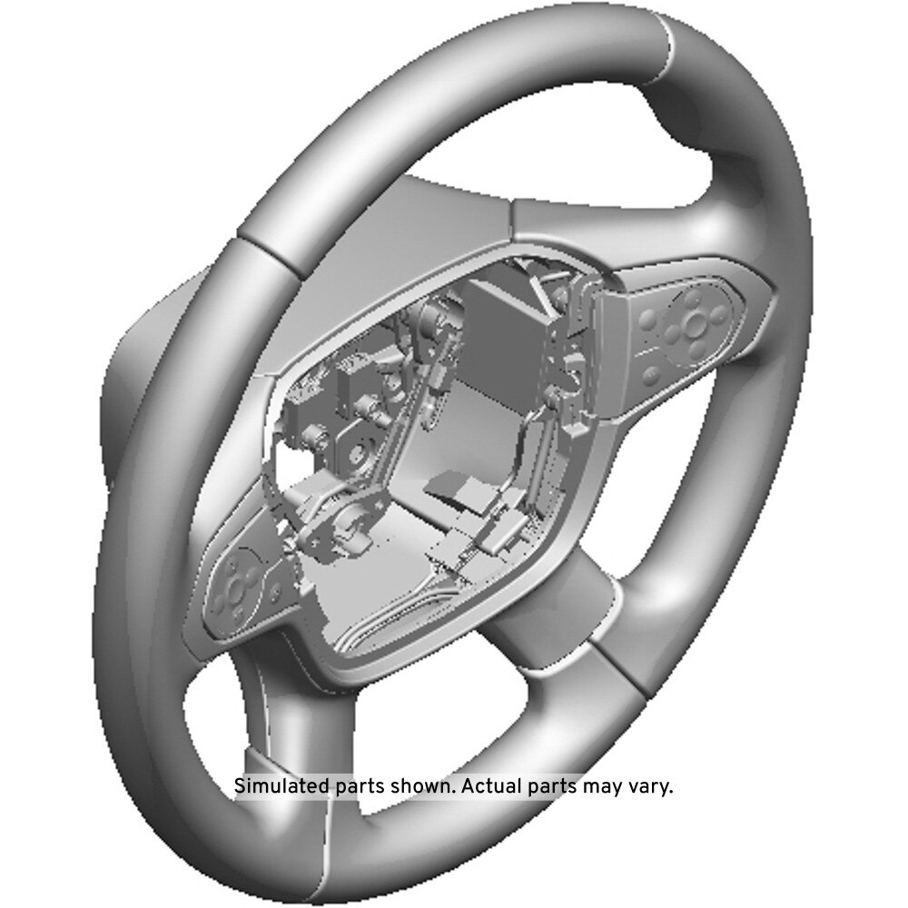 GM Genuine Parts Black Steering Wheel