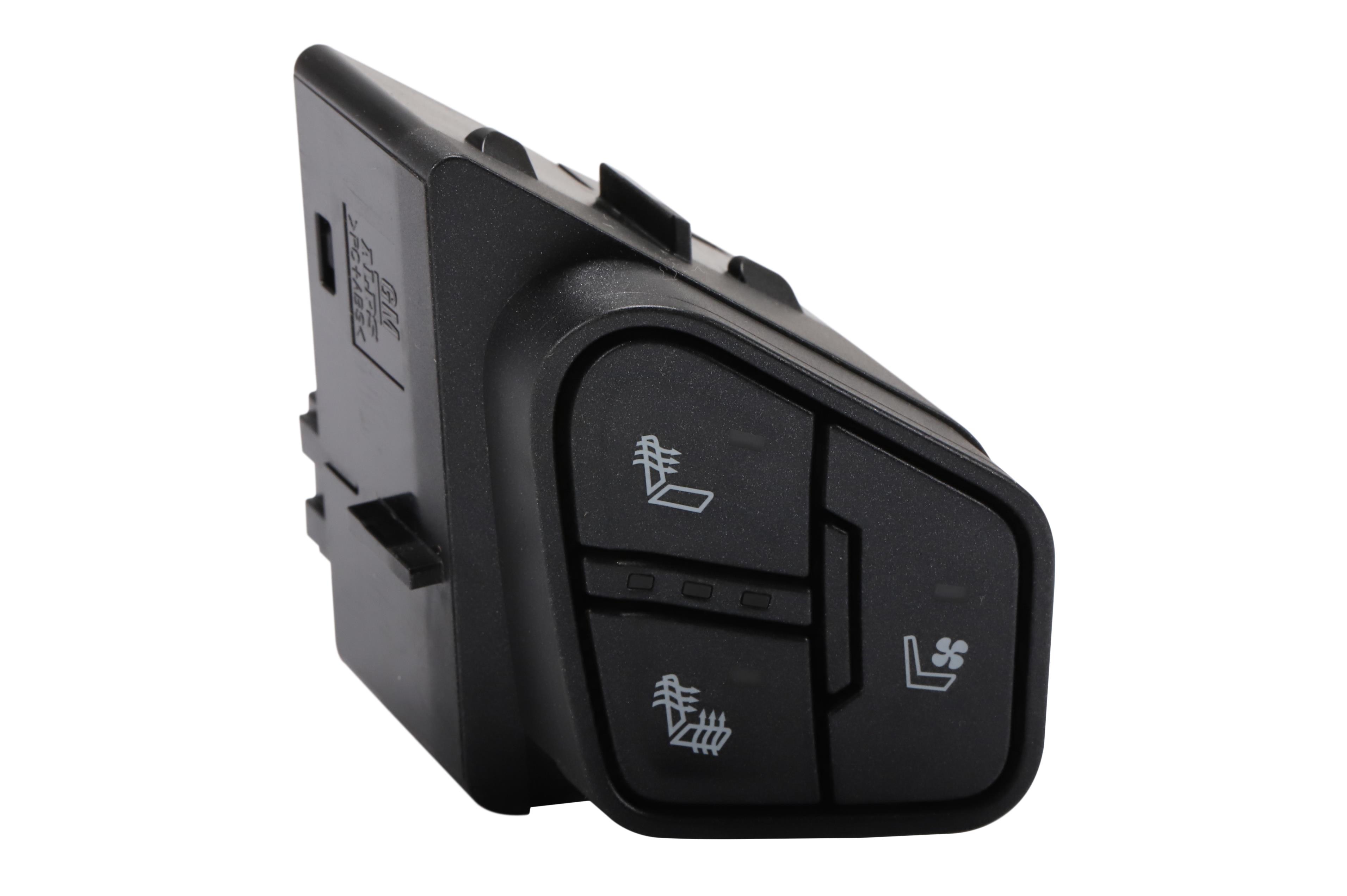 GM Genuine Parts Black Carbon Metallic Passenger Side Seat Heater Switch