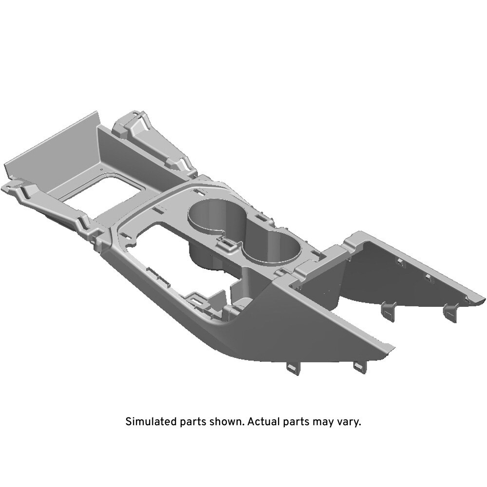 GM Genuine Parts Galvanized Cool Front Floor Console Upper Panel