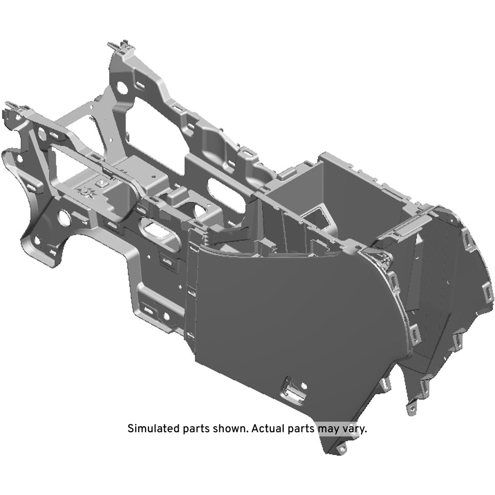 GM Genuine Parts Jet Black Center Console