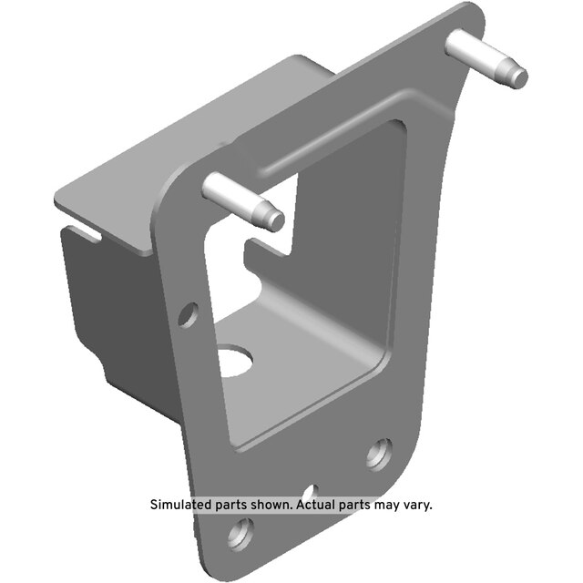 GM Genuine Parts Driver Side Body Rear Bumper Impact Bar Anchor Plate