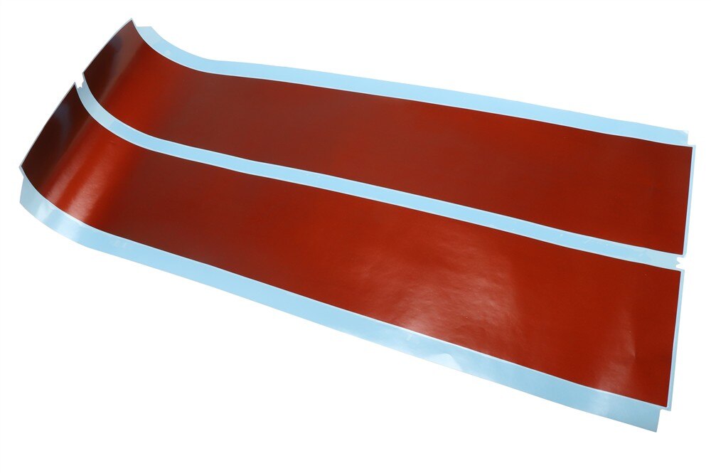 GM Genuine Parts Orange Folding Top Stowage Compartment Lid Decal